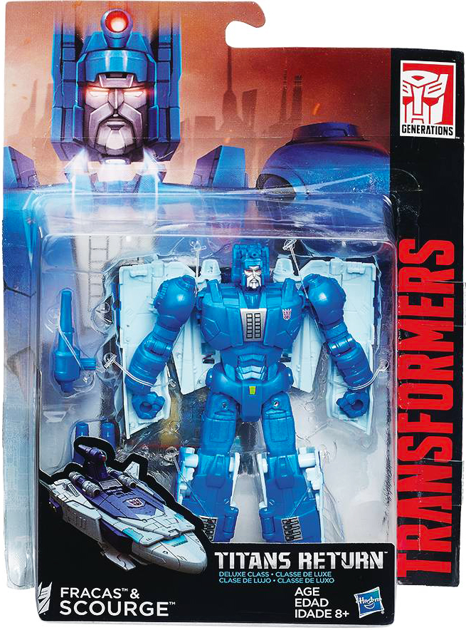 Transformers Generations Titans Return Deluxe Action Figure Assortment 201603 - Scourge