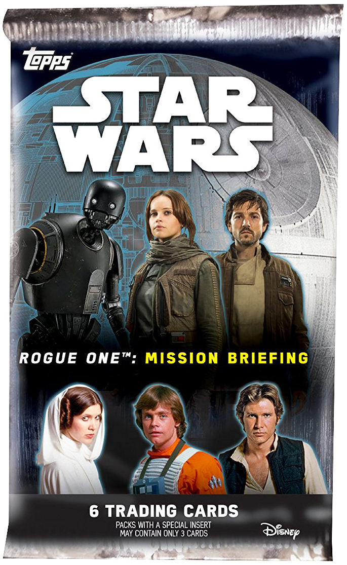 Topps 2016 Star Wars Road To Rogue One Trading Cards Pack