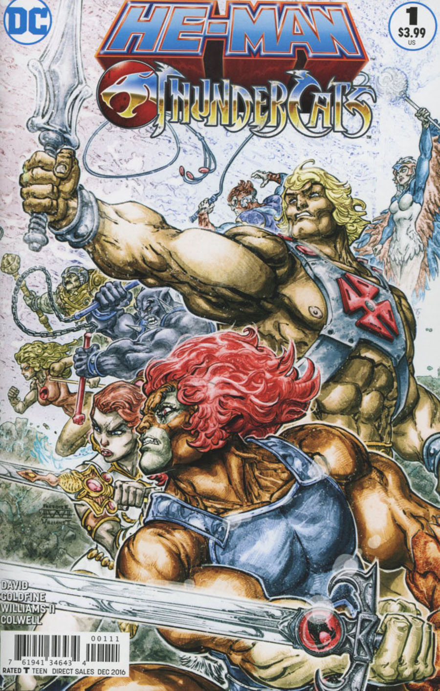 He-Man Thundercats #1 Cover A 1st Ptg Regular Heroes Cover