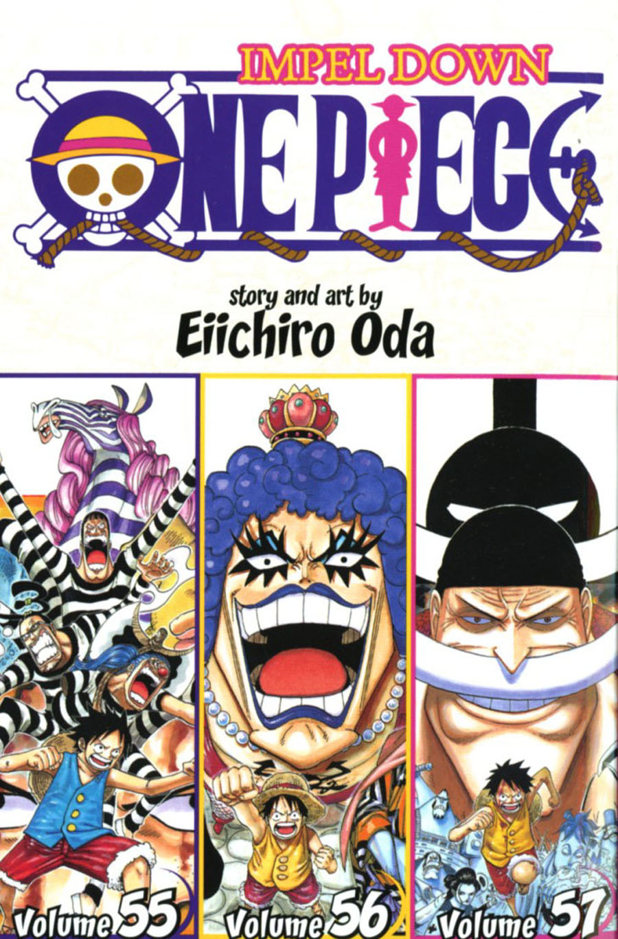 One Piece Impel Down 55-56-57 TP