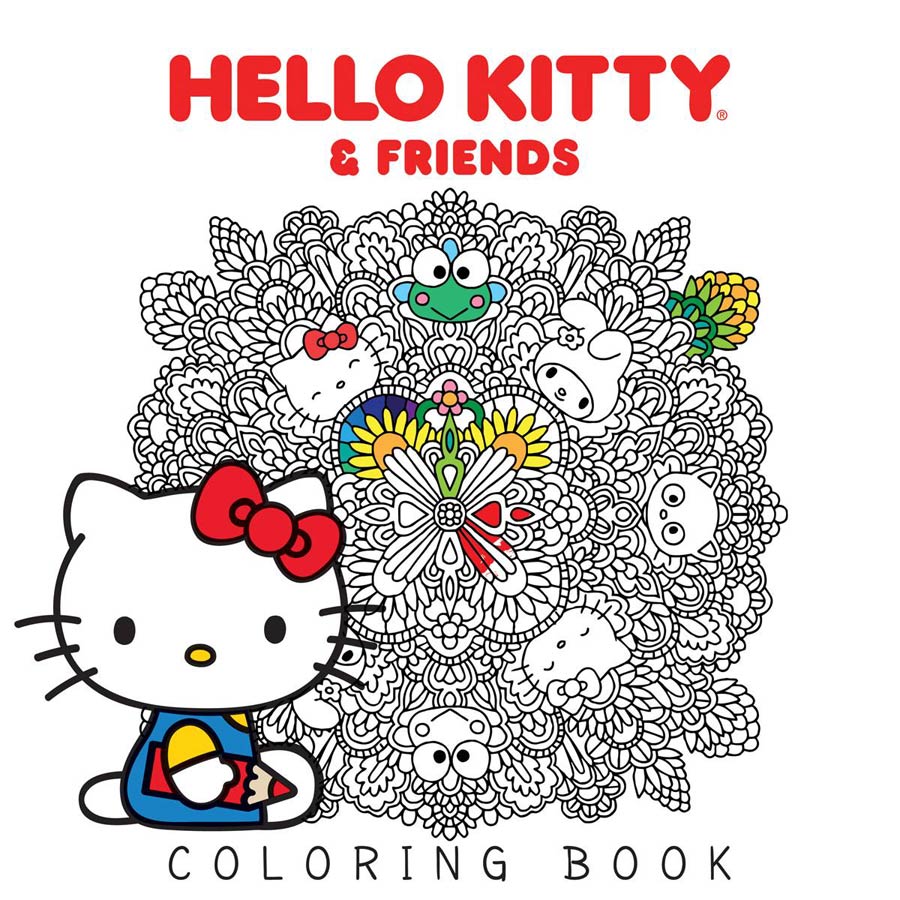 Official Hello Kitty Coloring Book TP