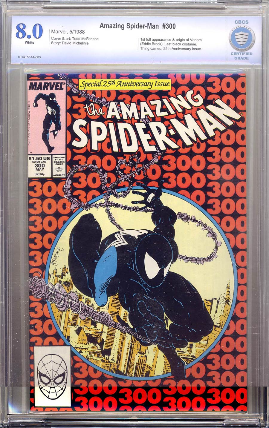 Amazing Spider-Man #300 Cover C CBCS 8.0