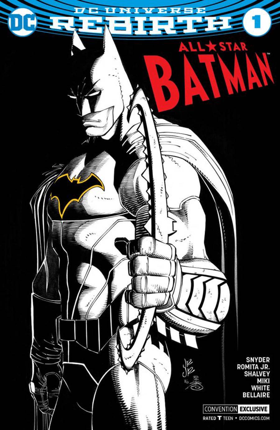 All-Star Batman #1 Cover N NYCC Exclusive John Romita Jr Chrome Cover