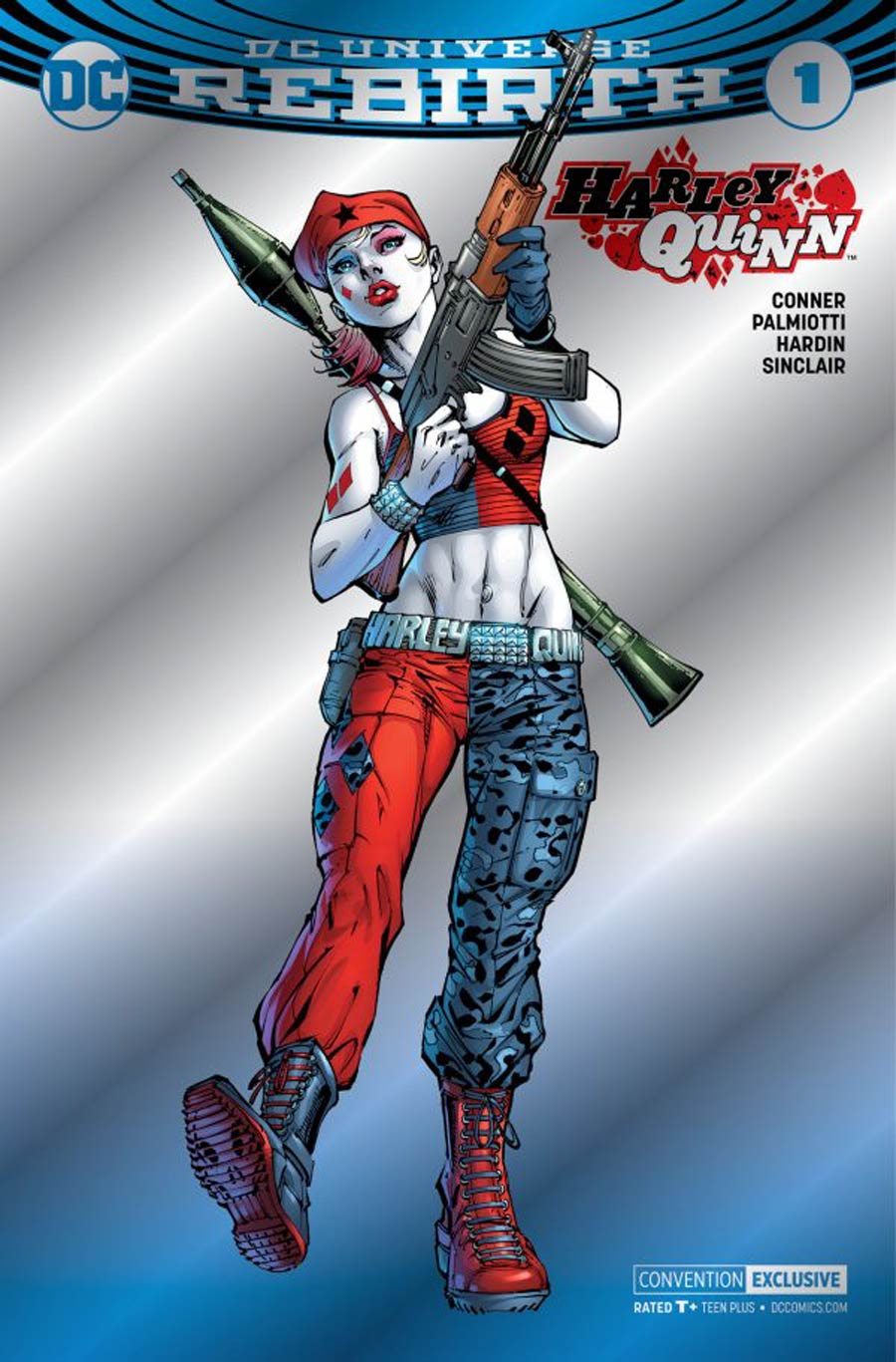 Harley Quinn Vol 3 #1 Cover P NYCC Exclusive Chrome Variant Cover