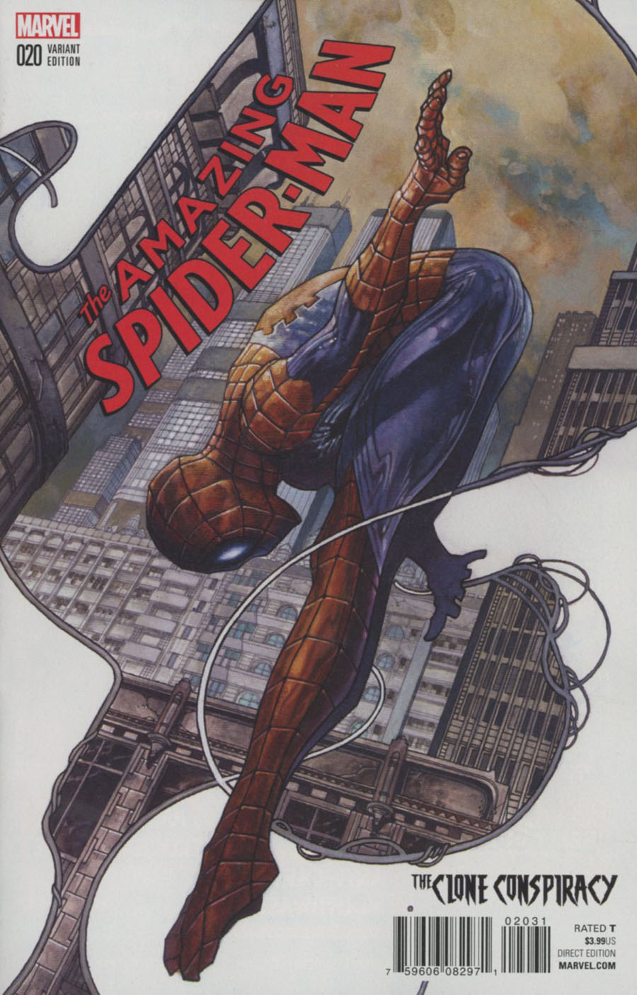 Amazing Spider-Man Vol 4 #20 Cover B Incentive Variant Cover (Clone Conspiracy Tie-In)