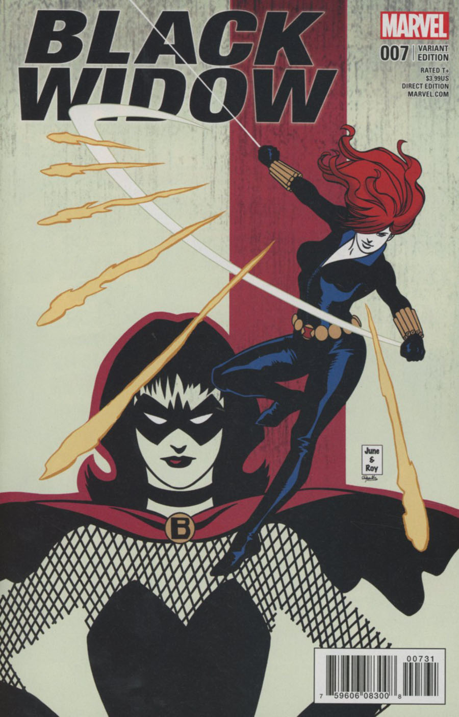 Black Widow Vol 6 #7 Cover D Incentive June Brigman Classic Variant Cover (Marvel Now Tie-In)