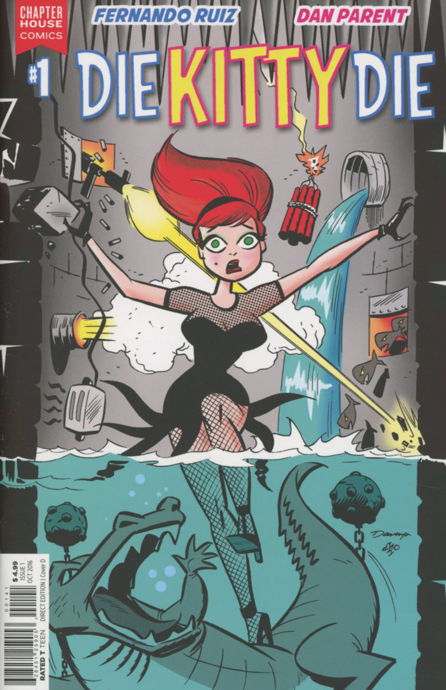 Die Kitty Die #1 Cover D Incentive Darwyn Cooke Variant Cover