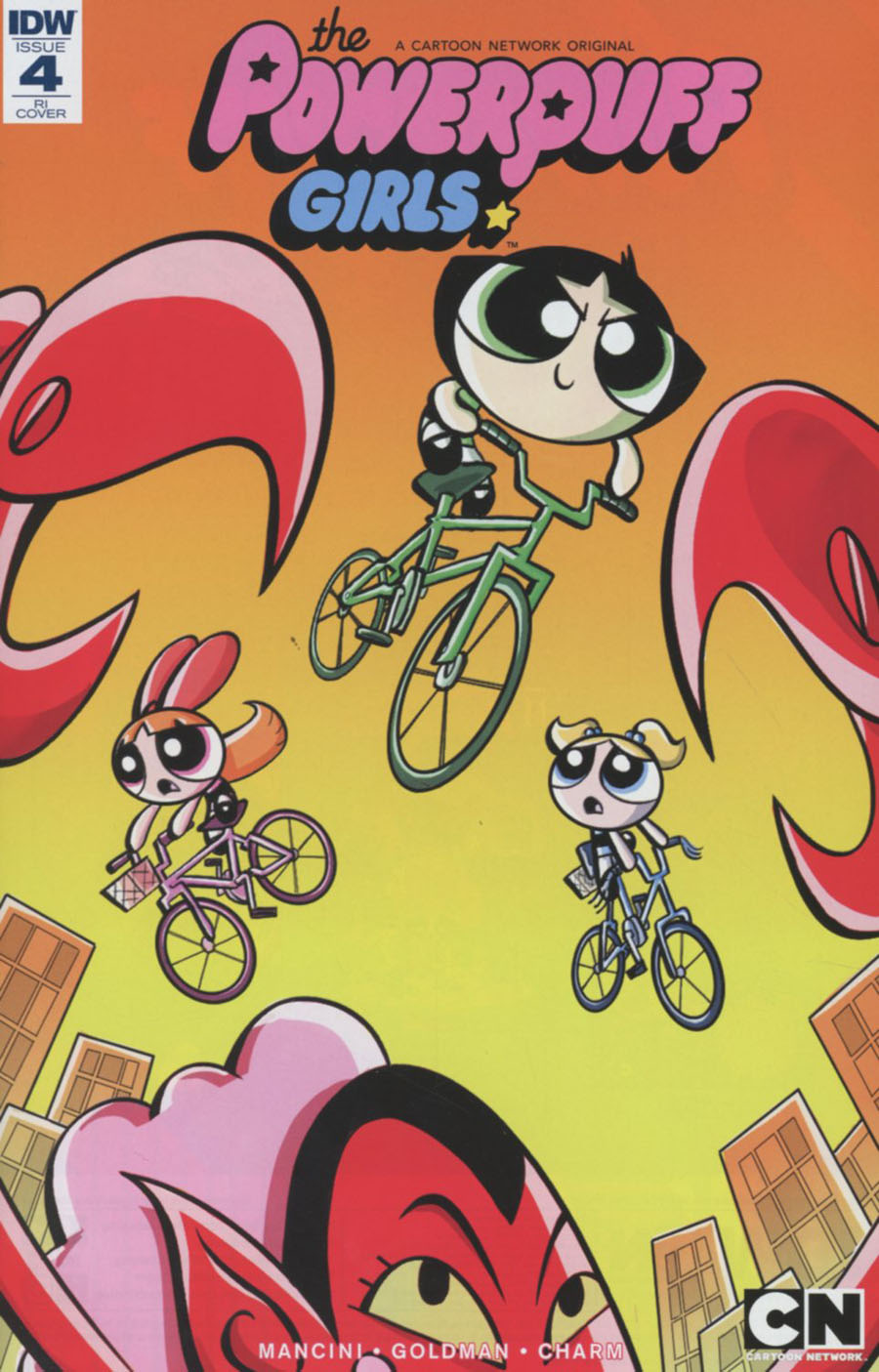 Powerpuff Girls Vol 3 #4 Cover C Incentive Ben Carow Variant Cover