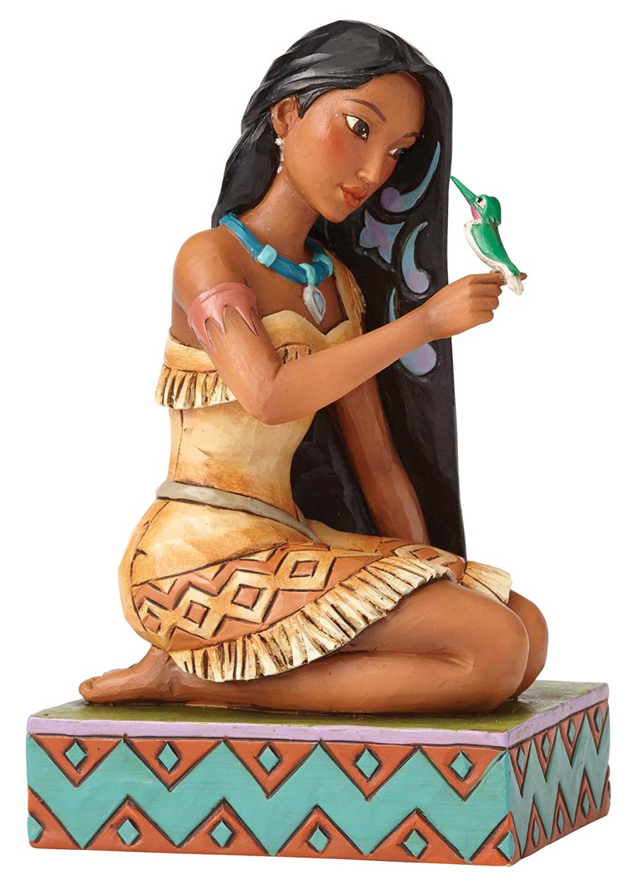 Disney Traditions Pocahontas & Flit Figurine