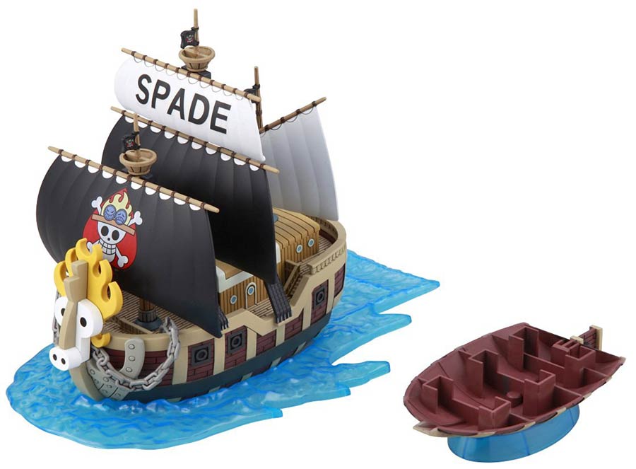 One Piece Grand Ship Collection Kit #12 Spade Pirates Ship