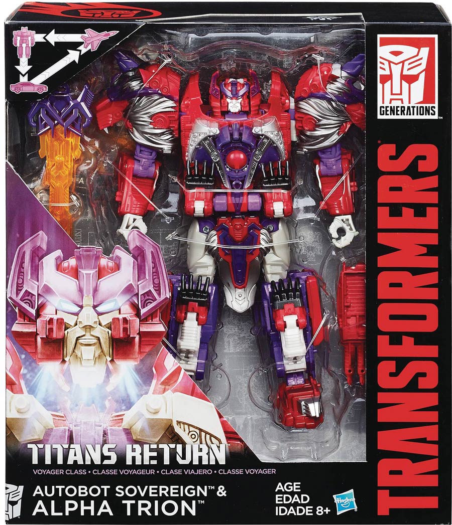 Transformers Generations Titans Return Voyager Action Figure Assortment 201603 - Alpha Trion