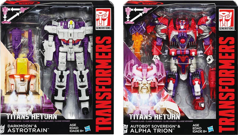 Transformers Generations Titans Return Voyager Action Figure Assortment Case 201603