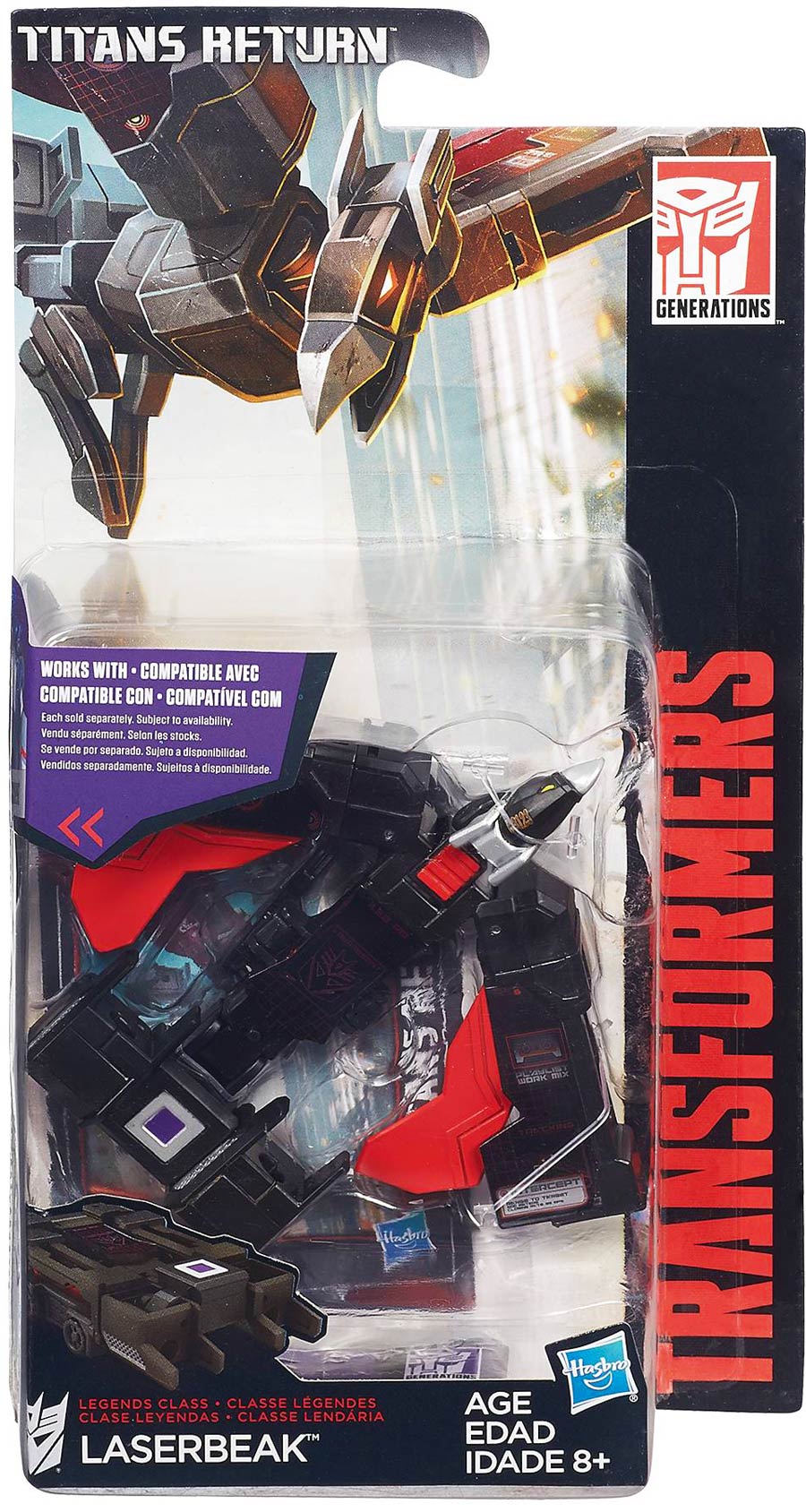 Transformers Titans Return Legends Action Figure Assortment 201603 - Laserbeak