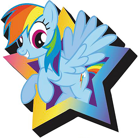 Hasbro Magnet - Rainbow Dash