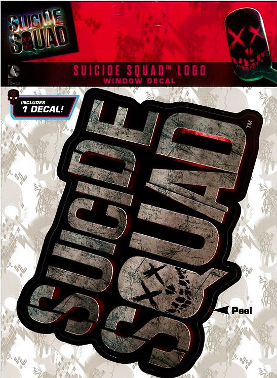 Suicide Squad Movie Vinyl Decal - Suicide Squad Logo