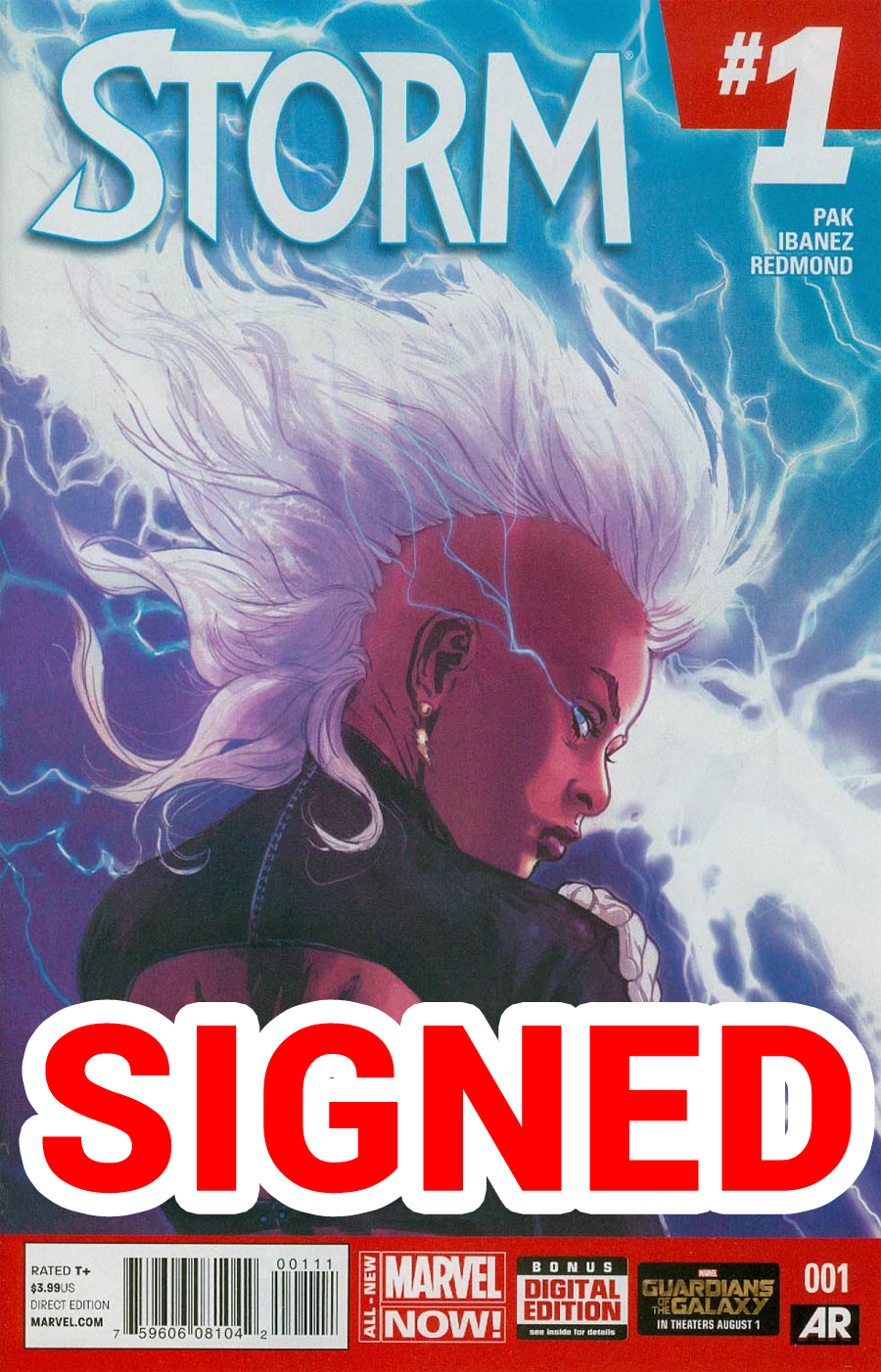 Storm Vol 3 #1 Cover F Regular Victor Ibanez Cover Signed By Victor Ibanez