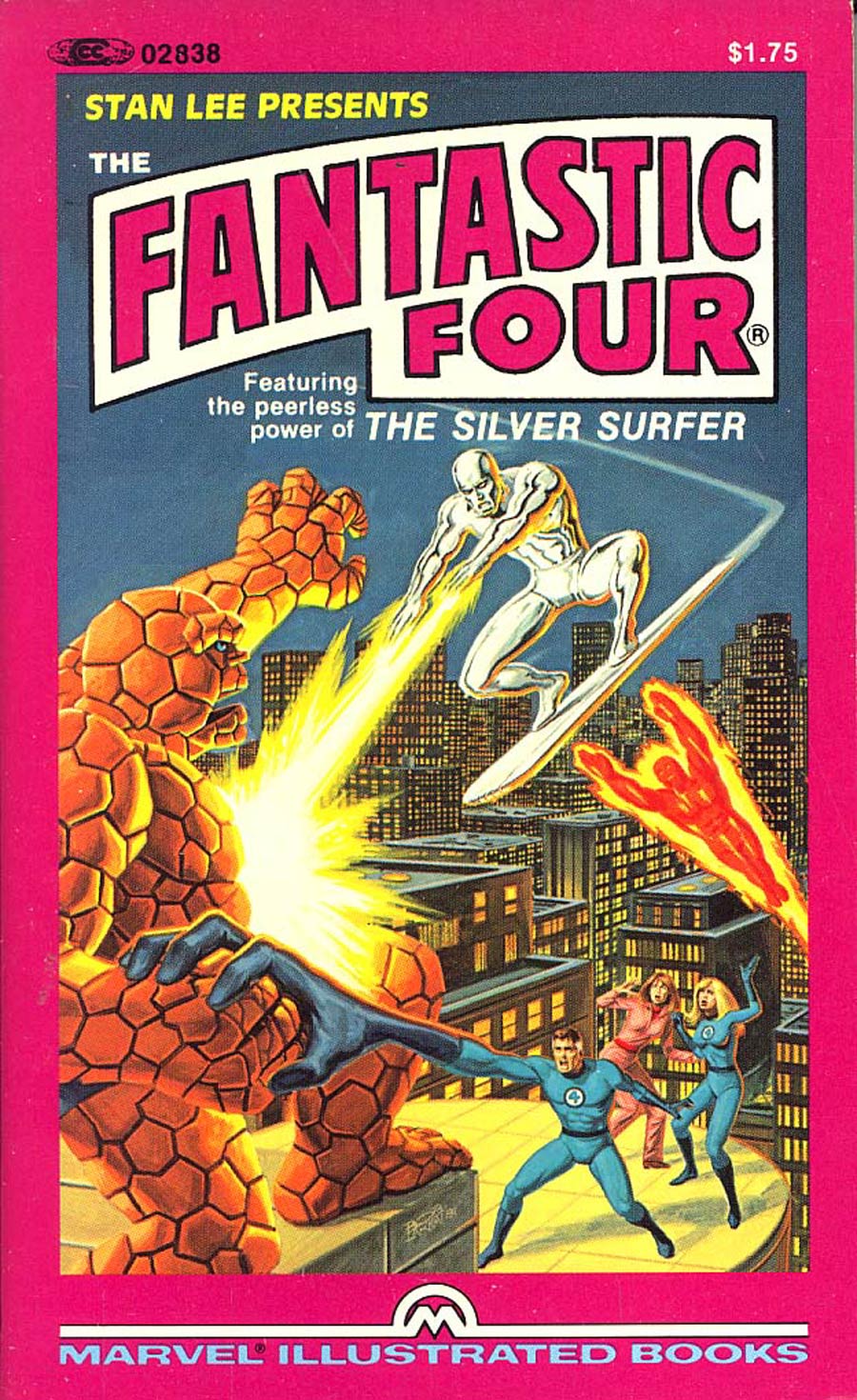 Fantastic Four Featuring The Peerless Power of The Silver Surfer Marvel Illustrated Books