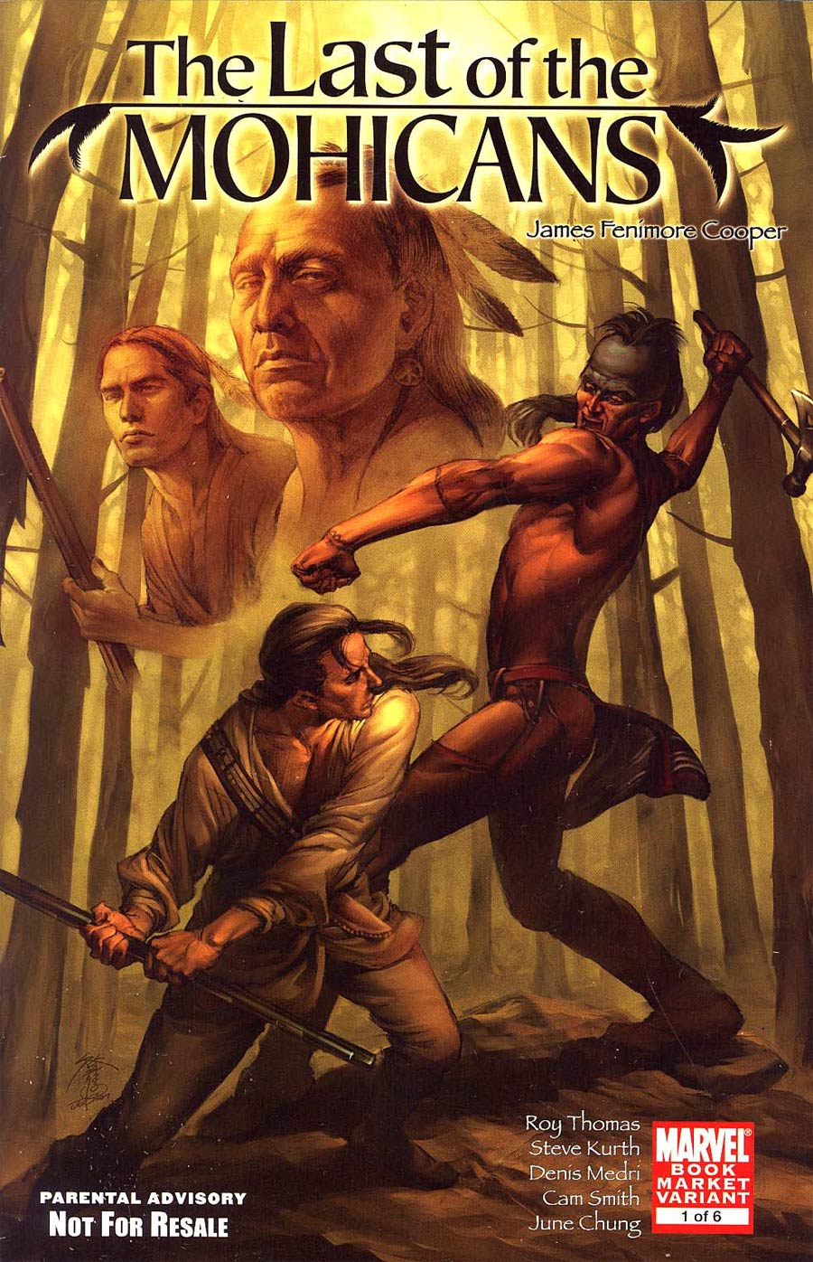 Marvel Illustrated Last Of The Mohicans #1 Cover B Book Market Variant