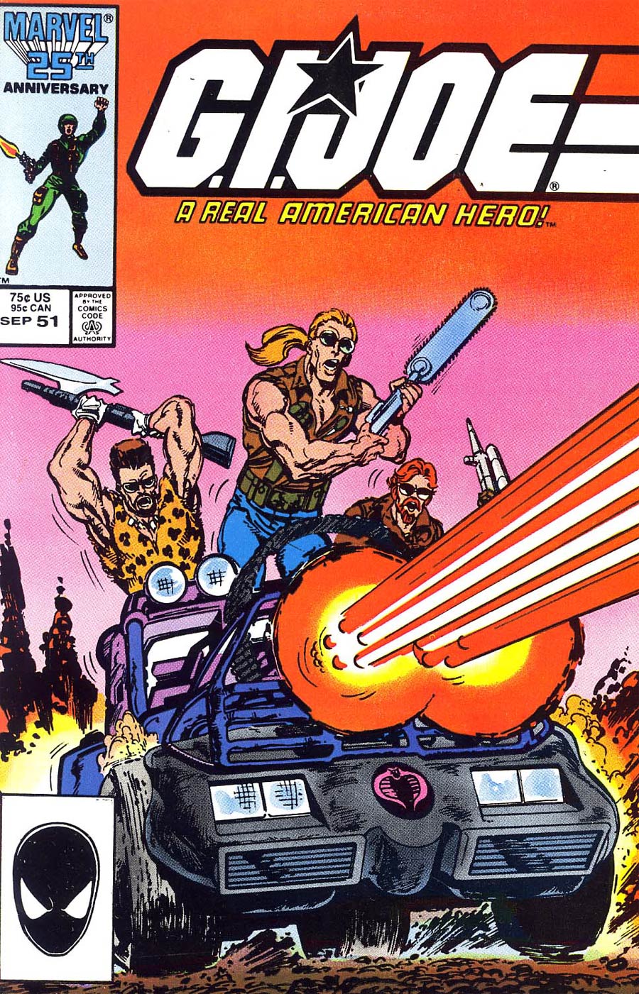 GI Joe A Real American Hero #51 Cover B 2nd Ptg