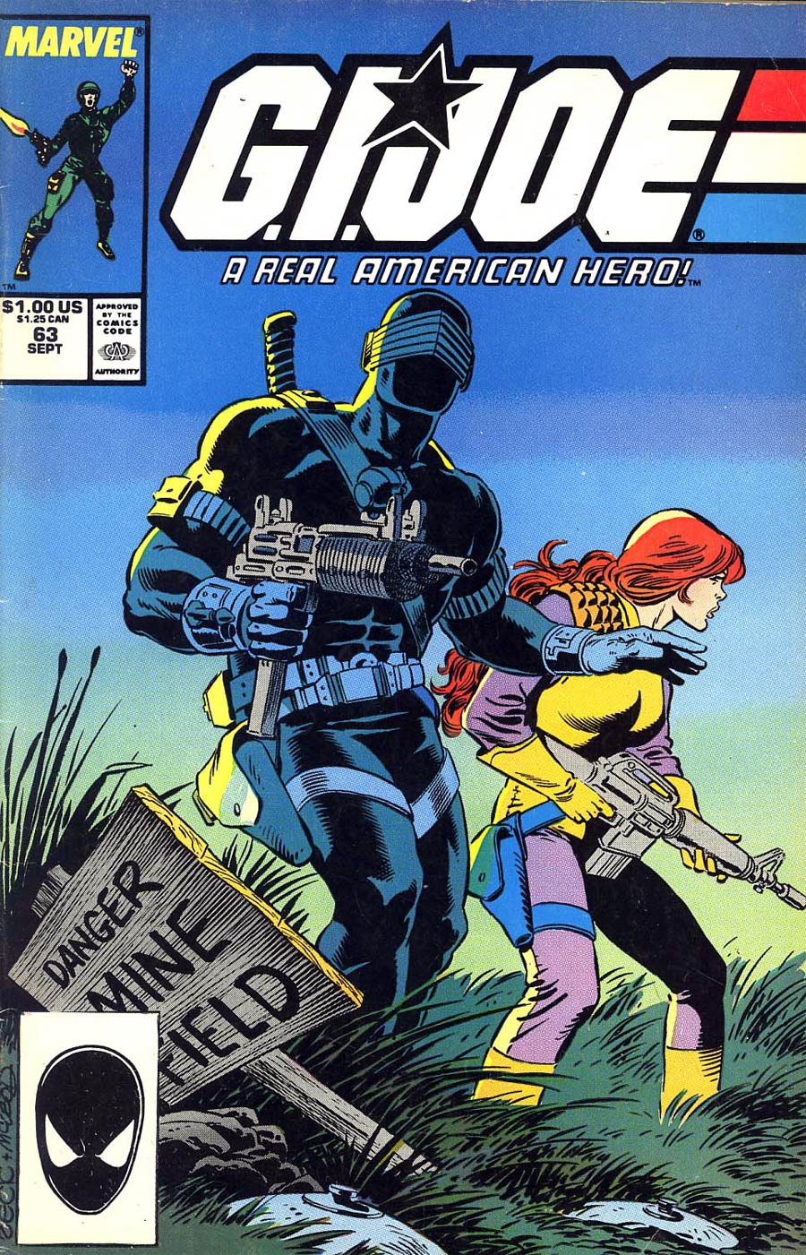 GI Joe A Real American Hero #63 Cover B 2nd Ptg