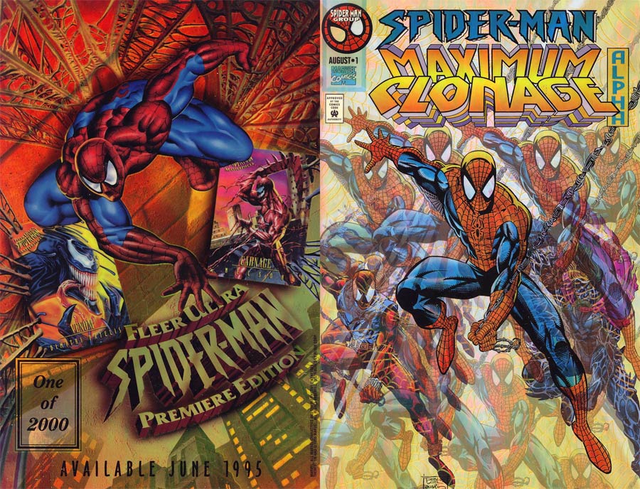 Spider-Man Maximum Clonage Alpha #1 Cover B Gold Edition