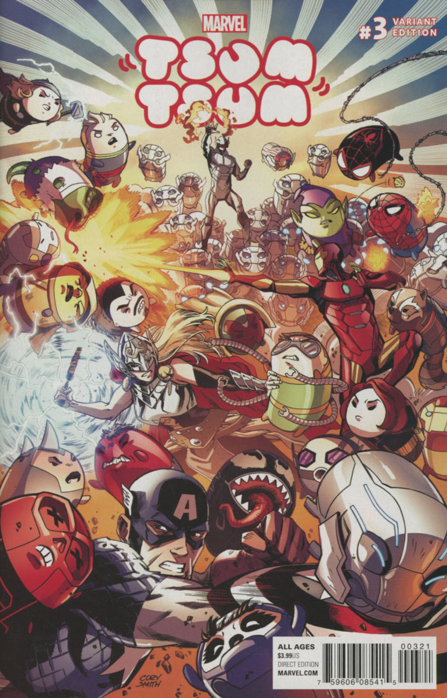 Marvel Tsum Tsum #3 Cover C Incentive Variant Cover