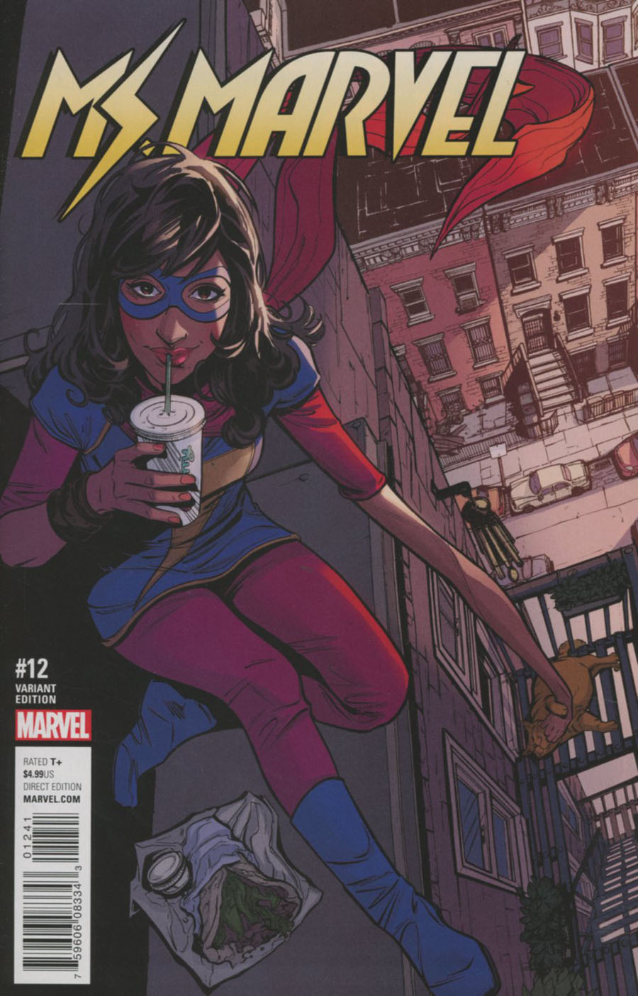 Ms Marvel Vol 4 #12 Cover D Incentive Joelle Jones Variant Cover (Marvel Now Tie-In)