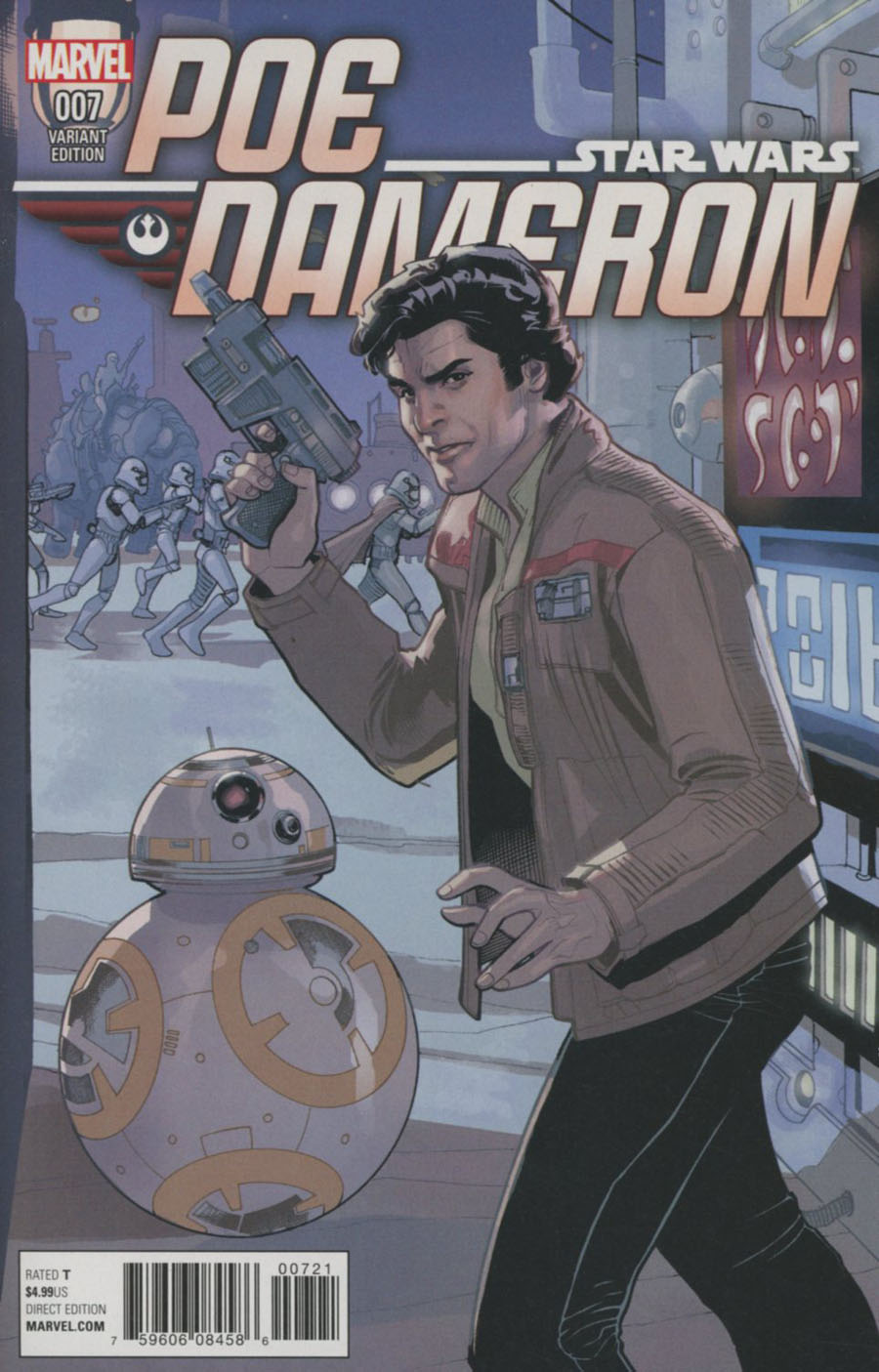 Star Wars Poe Dameron #7 Cover D Incentive Terry Dodson Variant Cover