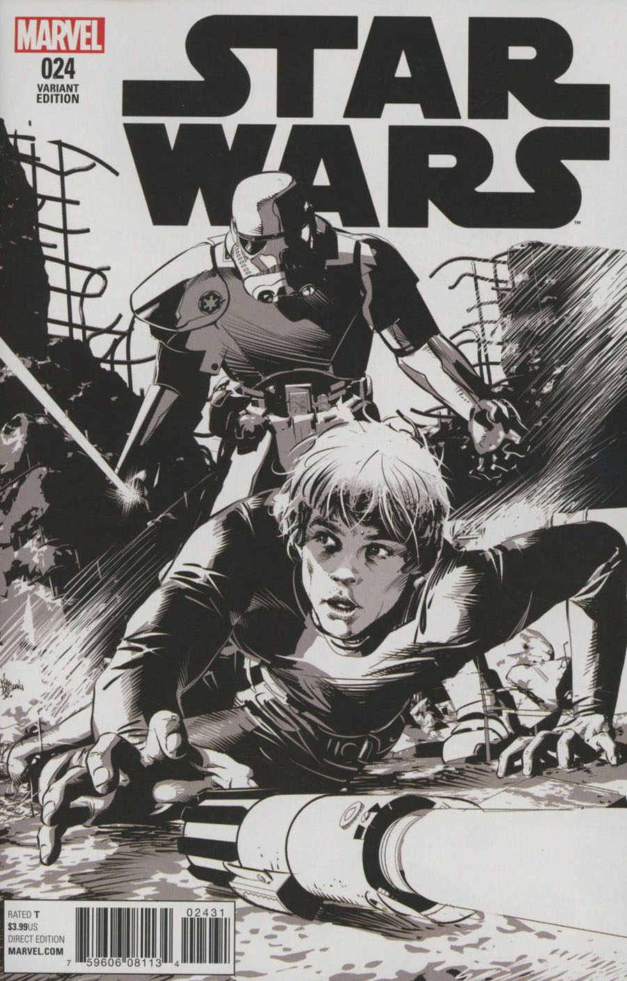 Star Wars Vol 4 #24 Cover C Incentive Mike Deodato Jr Sketch Cover