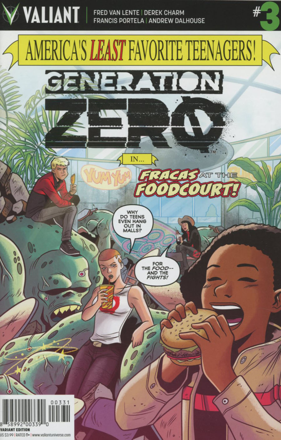 Generation Zero #3 Cover C Incentive Derek Charm Variant Cover