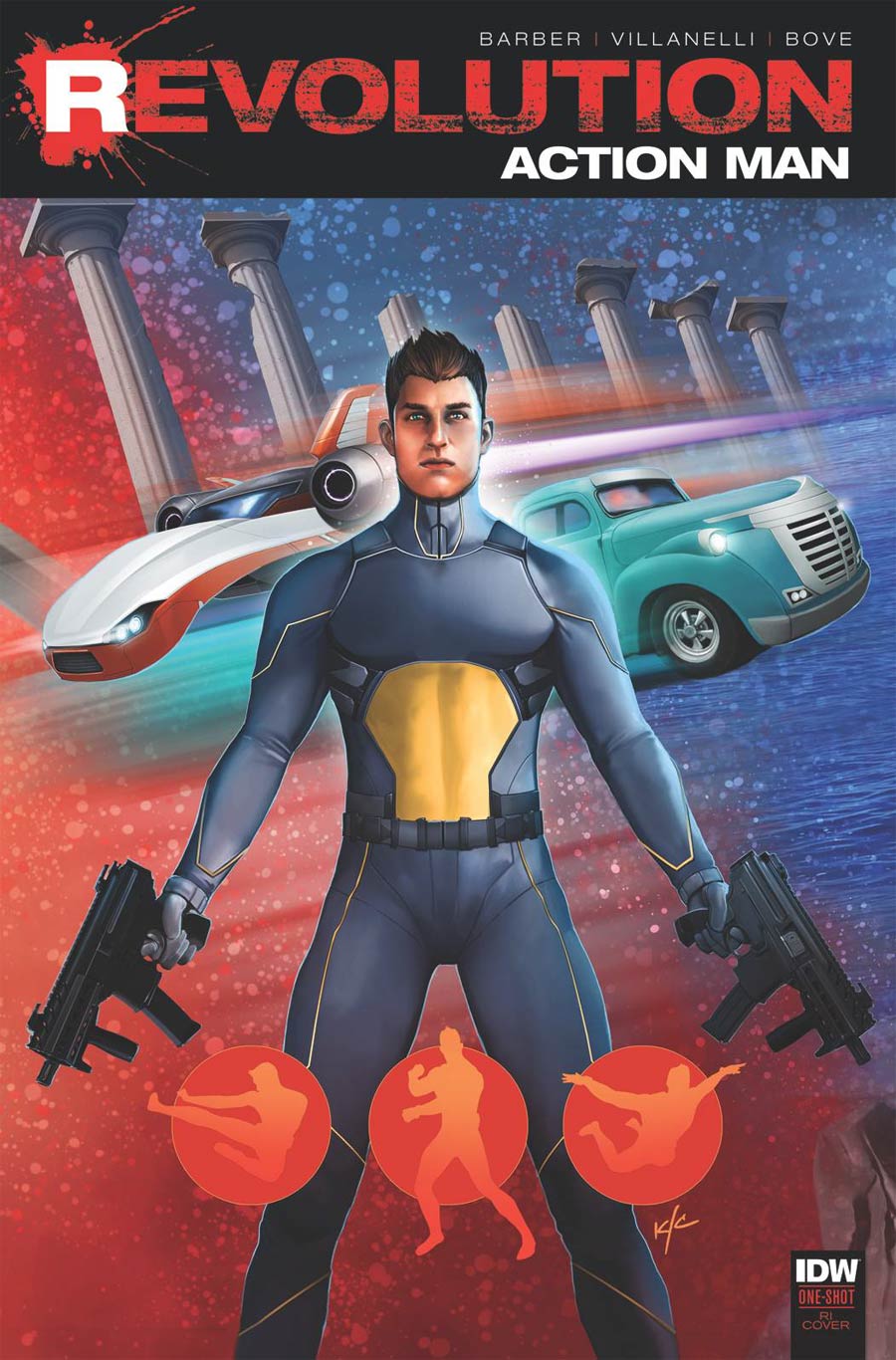 Action Man Revolution #1 Cover D Incentive Ken Christiansen Interlocking Variant Cover