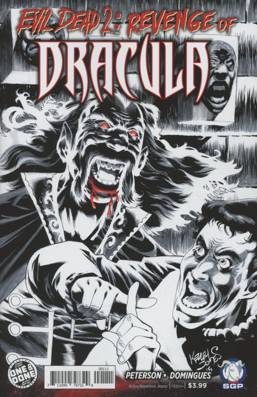 Evil Dead 2 Revenge Of Dracula One Shot Cover B Kelley Jones