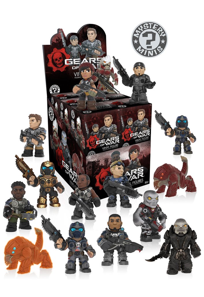 Gears Of War Mystery Minis Series 1 Blind Mystery Box