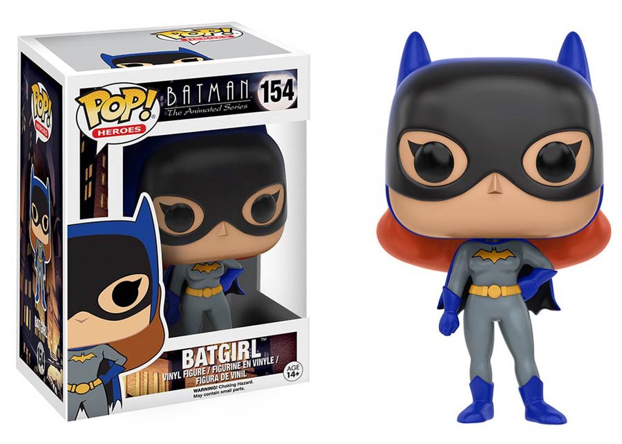 POP Heroes 154 Batman The Animated Series Batgirl Vinyl Figure