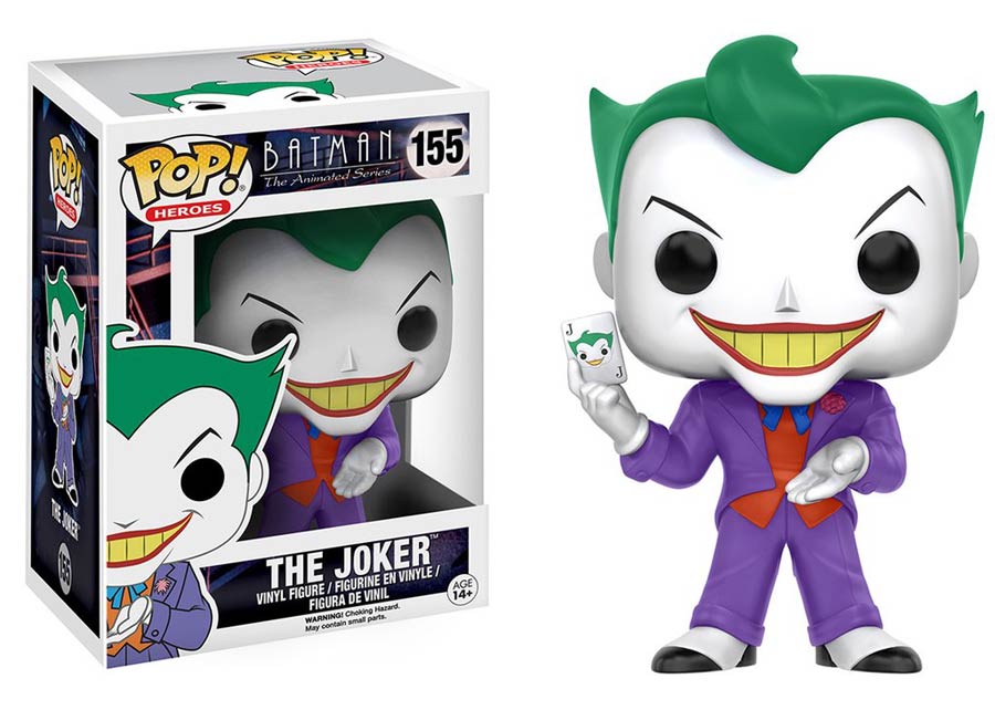 POP Heroes 155 Batman The Animated Series Joker Vinyl Figure