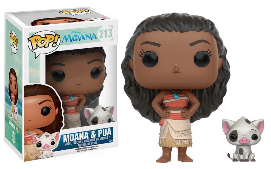 POP Disney 213 Moana Moana And Pua Vinyl Figure