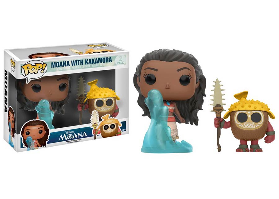 POP Disney Moana Moana And Kakamora 2-Pack Vinyl Figure