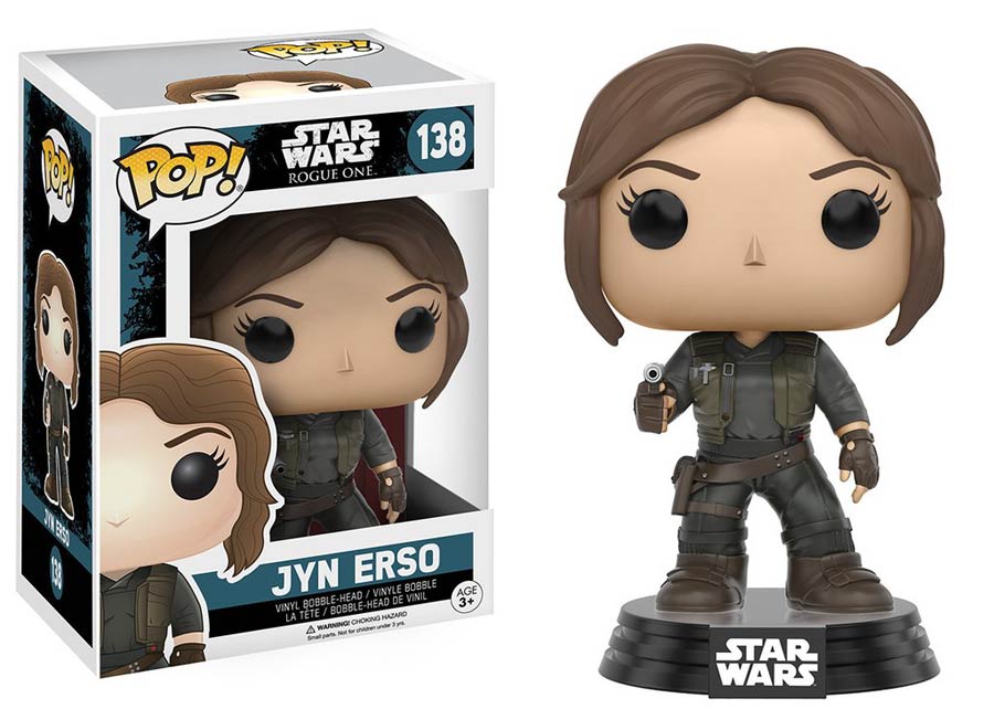 POP Star Wars 138 Rogue One Jyn Erso Vinyl Bobble Head