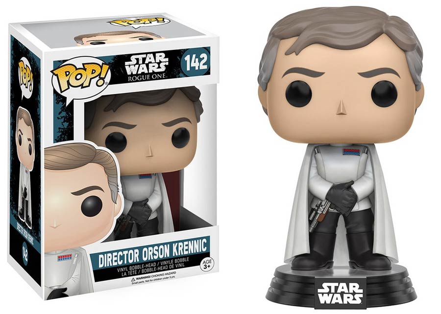 POP Star Wars 142 Rogue One Director Orson Krennic Vinyl Bobble Head