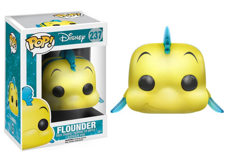POP Disney 237 The Little Mermaid Flounder Vinyl Figure