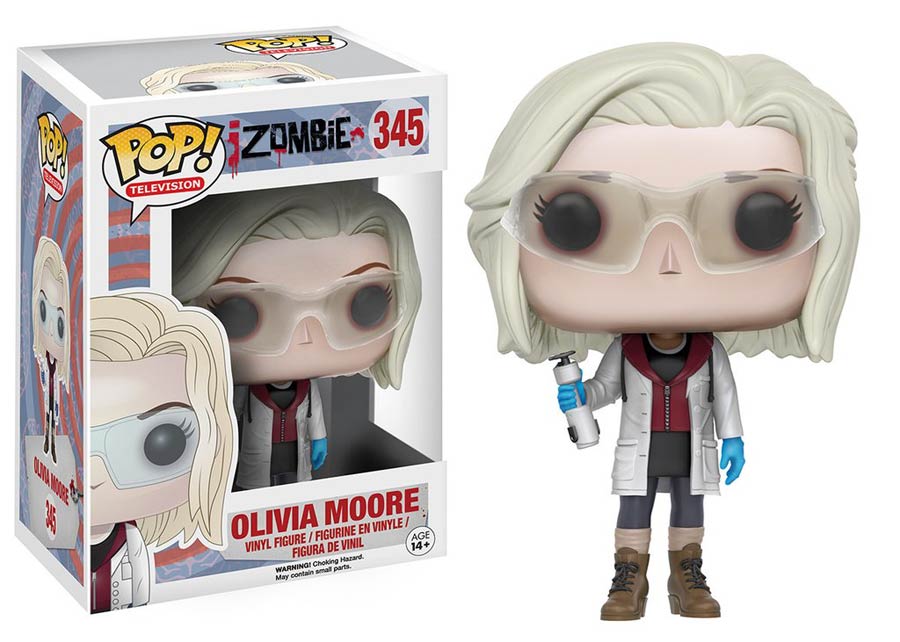POP Television 345 iZombie Olivia Moore With Glasses Vinyl Figure
