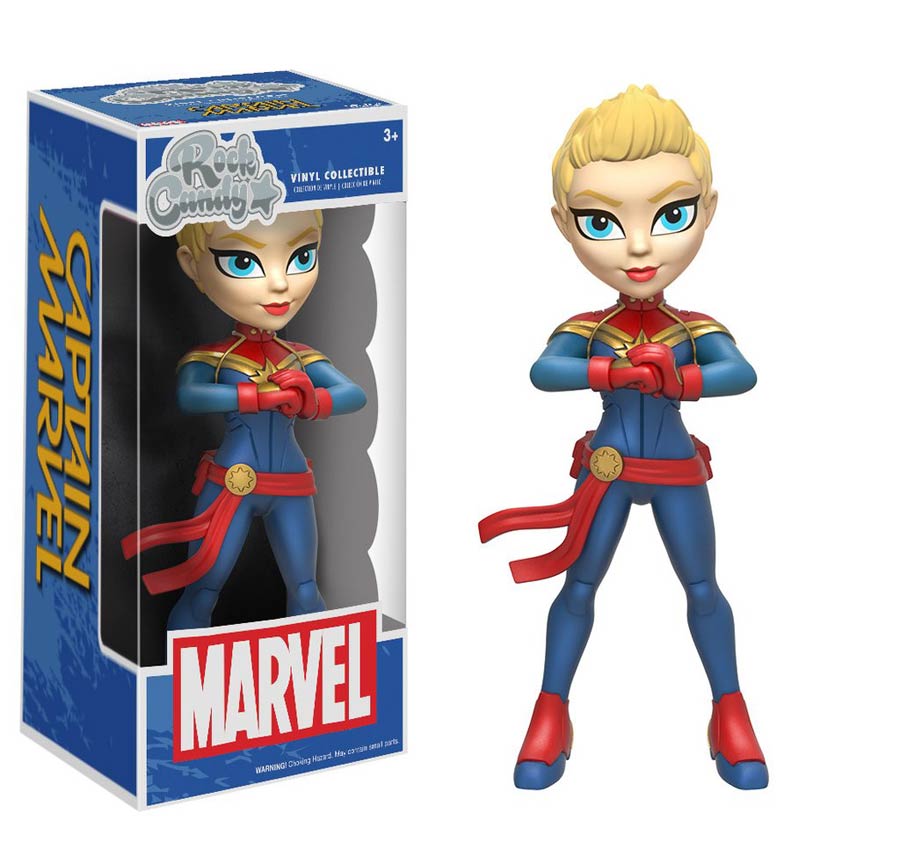 Rock Candy Marvel Captain Marvel Vinyl Figure