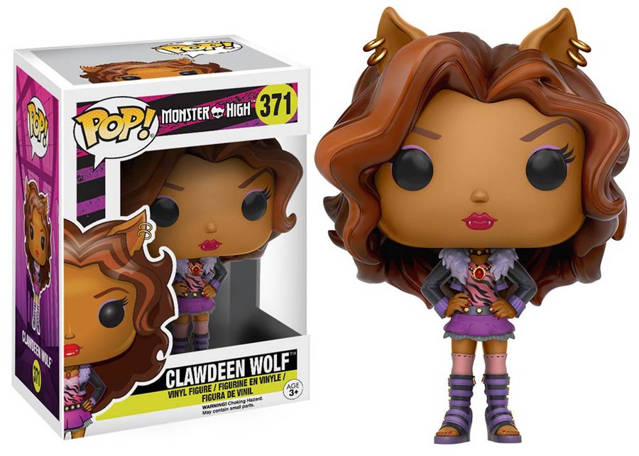 POP 371 Monster High Clawdeen Wolf Vinyl Figure