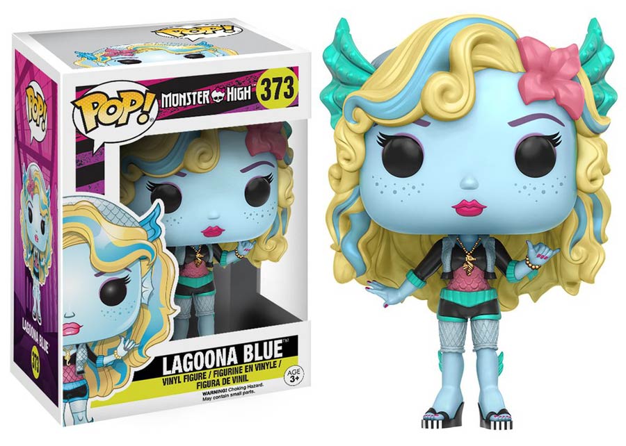 POP 373 Monster High Lagoona Blue Vinyl Figure
