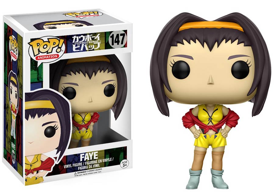 POP Animation 147 Cowboy Bebop Faye Vinyl Figure