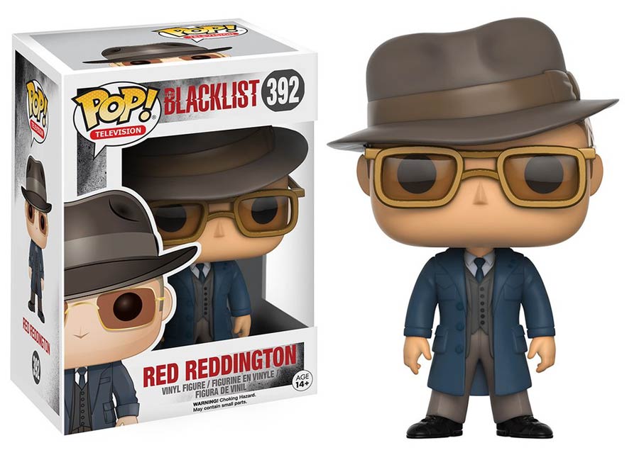 POP Television 392 The Blacklist Red Reddington Vinyl Figure