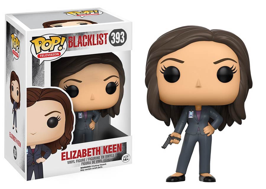 POP Television 393 The Blacklist Elizabeth Keen Vinyl Figure