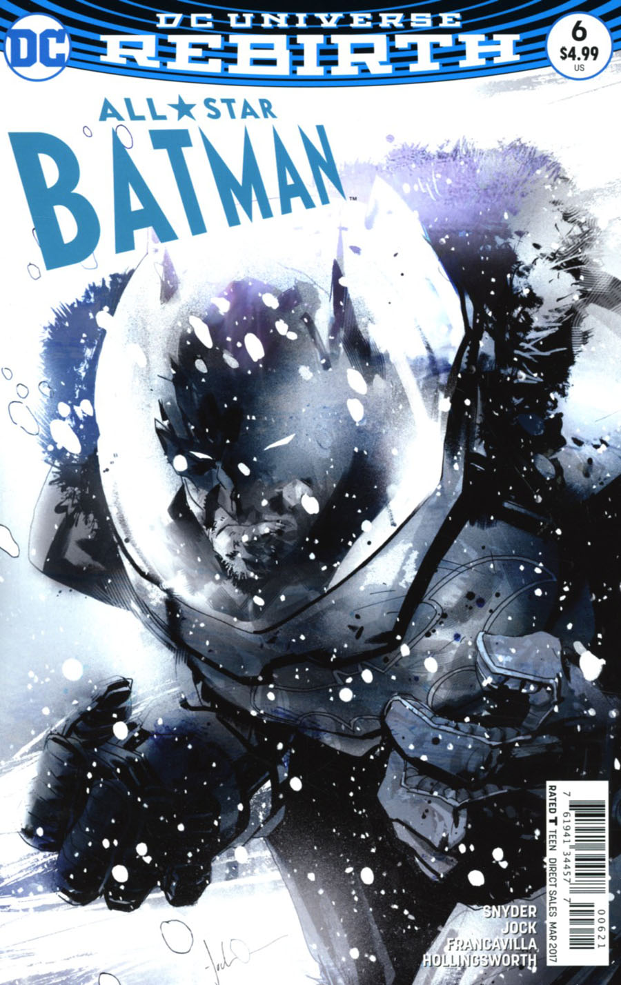 All-Star Batman #6 Cover B Variant Jock Cover