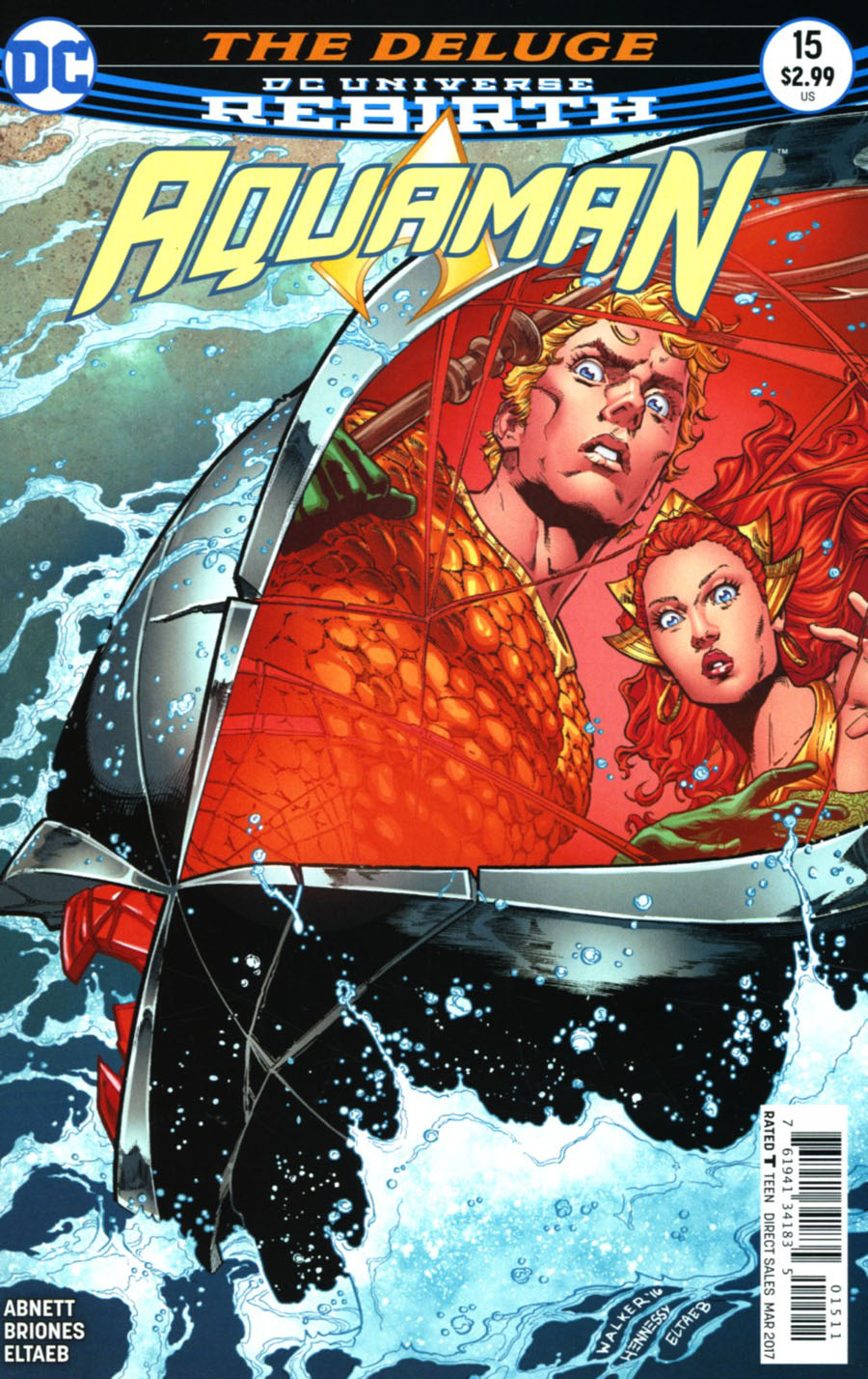Aquaman Vol 6 #15 Cover A Regular Brad Walker & Andrew Hennessy Cover