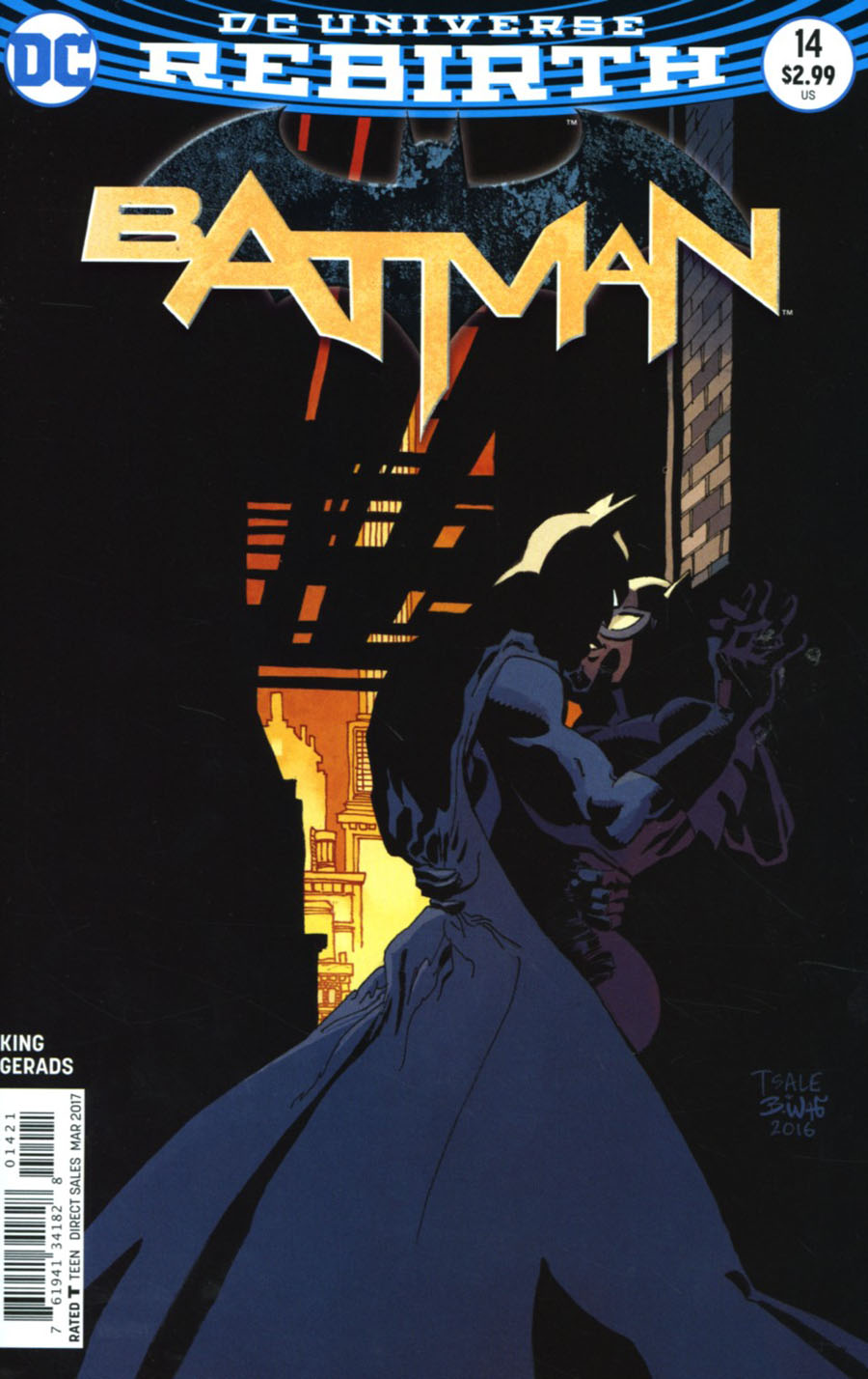 Batman Vol 3 #14 Cover B Variant Tim Sale Cover